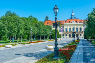 Sırbistan 'ın Sombor kentindeki belediye binası
