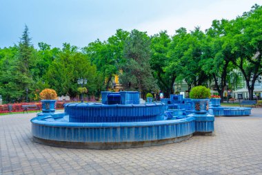 Sırp kenti Subotica 'da Plava çeşmesi