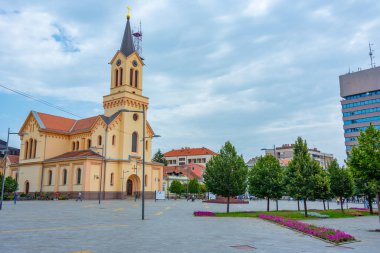 Sırp Zrenjanin kentindeki İvan Nepomuk Katedrali