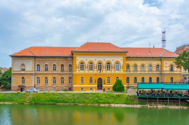 Sırp kenti Zrenjanin 'de NiKola Tesla Lisesi