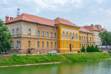 Sırp kenti Zrenjanin 'de NiKola Tesla Lisesi