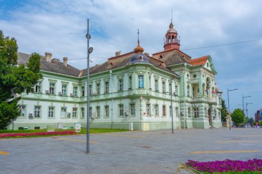 Sırbistan 'ın Zrenjanin kentindeki belediye binası