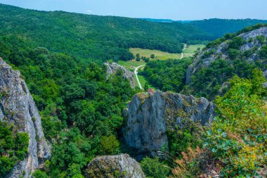 Sırbistan 'da Vratna kapılarının doğal manzarası