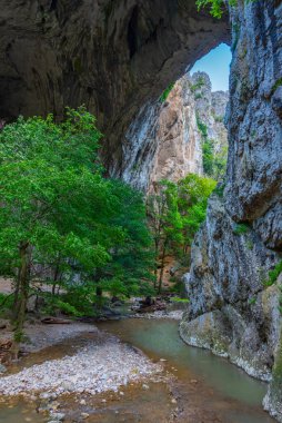 Sırbistan 'da Vratna kapılarının doğal manzarası