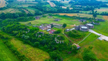 Felix Romuliana ancient roman site in Serbia clipart