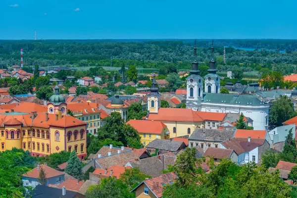 Panorama View Serbian Town Sremski Karlovci — Stock Photo, Image