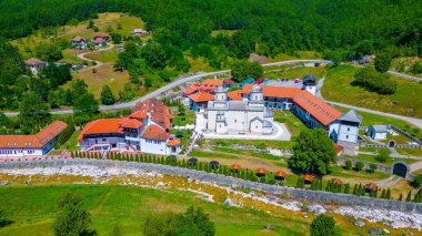 Sırbistan 'daki Mileseva manastırı güneşli bir günde