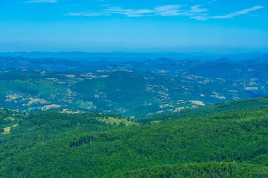 Sırbistan 'ın Zlatibor kırsalında yaz günü