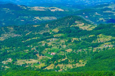 Sırbistan 'ın Zlatibor kırsalında yaz günü