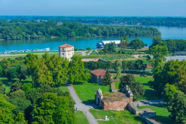 Sırbistan 'ın Belgrad kentindeki Kalemegdan kalesini çevreleyen park