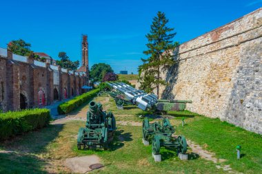 Sırbistan 'ın Belgrad kentindeki Kalemegdan kalesinde askeri müze