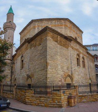 Bajrakli Mosque in Serbian capital Belgrade clipart