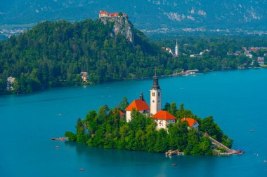 Slovenya 'da Maria Kilisesi ve Kanlı Kale Varsayımı