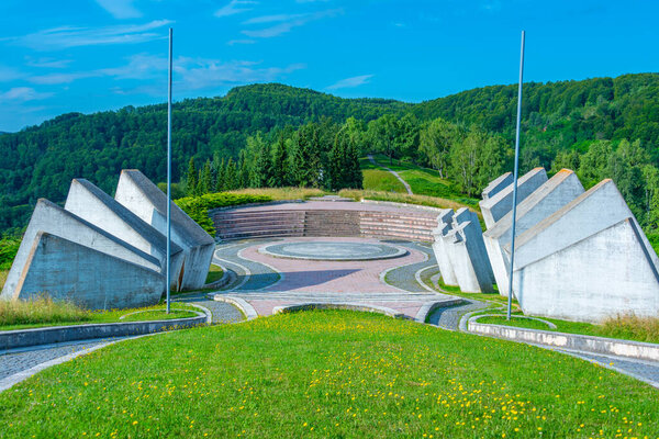 Kadinjaca memorial complex in Serbia