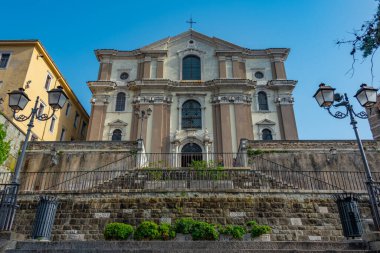 İtalyan kasabası Trieste 'deki Santa Maria Maggiore Kilisesi.