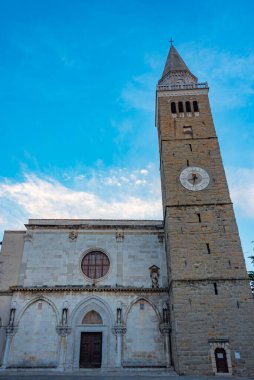 Slovenya 'nın Koper kentinde Bakire Meryem Varsayımı Kilisesi