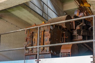 Slovenya 'nın Idrija kasabasındaki eski eritme tesisi, eskiden cıva madenciliğiyle ünlüydü.