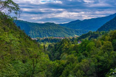 Slovenya 'daki Julian Alpleri Panoraması