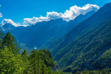 Slovenya 'daki Triglav ulusal parkına Supca bakış açısından bak