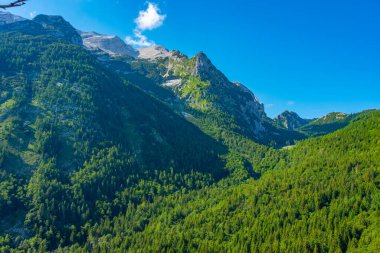 Slovenya 'daki Triglav ulusal parkına Supca bakış açısından bak