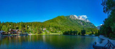Slovenya, Kranjska Gora 'da Jasna Gölü