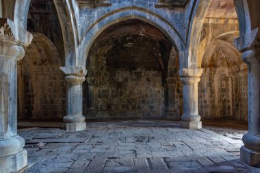 Haghpat, Ermenistan, 5 Eylül 2023: Ermenistan 'daki Haghpat Manastırı' nda Güneşli Günün İçi