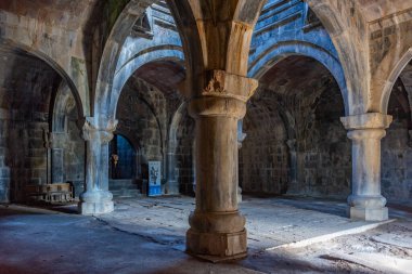 Haghpat, Ermenistan, 5 Eylül 2023: Ermenistan 'daki Haghpat Manastırı' nda Güneşli Günün İçi