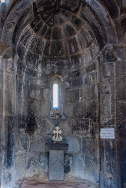Haghpat, Armenia, September 5, 2023: Interior of Sunny day at Haghpat Monastery Complex in Armenia clipart