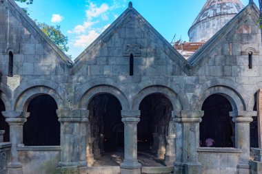 Sanahin, Ermenistan, 5 Eylül 2023: Ermenistan 'daki Sanahin Manastırı Kompleksi