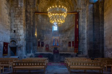 Sanahin, Ermenistan, 5 Eylül 2023: Ermenistan 'daki Sanahin Manastırı Kompleksi