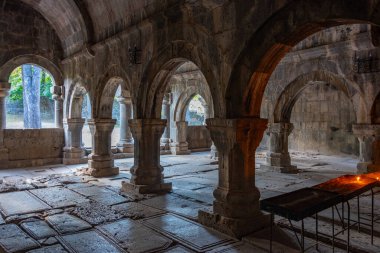 Sanahin, Ermenistan, 5 Eylül 2023: Ermenistan 'daki Sanahin Manastırı Kompleksi