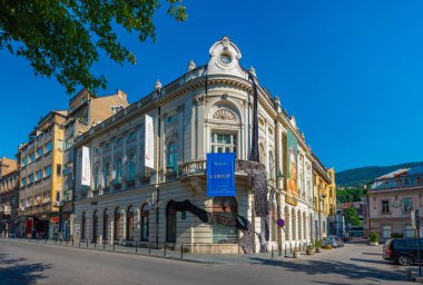 Saraybosna, Bosna-Hersek, 15 Temmuz 2023: Saraybosna, Bosna-Hersek 'te Marsala Tita Bulvarı