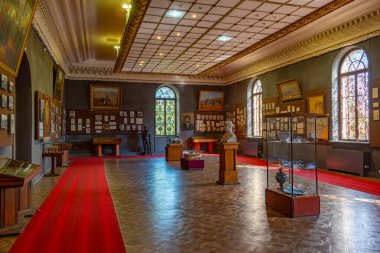 Gori, Gürcistan, 1 Eylül 2023: Gori, Gürcistan 'daki Stalin Müzesi