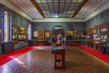 Gori, Gürcistan, 1 Eylül 2023: Gori, Gürcistan 'daki Stalin Müzesi