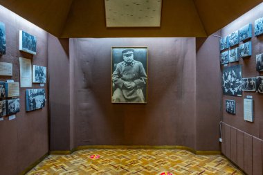 Gori, Gürcistan, 1 Eylül 2023: Gori, Gürcistan 'daki Stalin Müzesi