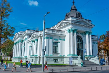 Chisinau, Moldova, 23 Ağustos 2023: Moldova başkenti Chisinau 'daki Organ Salonu