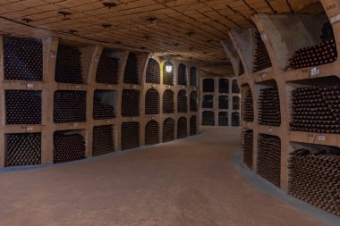 Milesti Mici, Moldova, August 27, 2023: Wine cellars at Milestii Mici in Moldova clipart