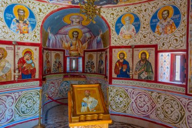 Bar, Karadağ, 7 Temmuz 2023: St. Jovan Vladimir Kilisesi Barosu, Karadağ