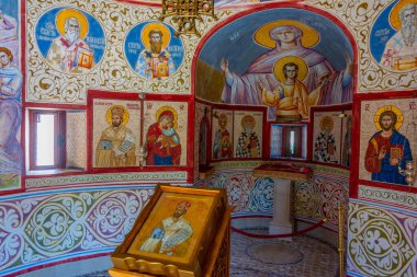 Bar, Karadağ, 7 Temmuz 2023: St. Jovan Vladimir Kilisesi Barosu, Karadağ