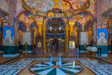 Bar, Karadağ, 7 Temmuz 2023: St. Jovan Vladimir Kilisesi Barosu, Karadağ