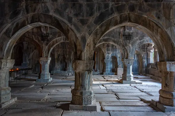 Sanahin, Ermenistan, 5 Eylül 2023: Ermenistan 'daki Sanahin Manastırı Kompleksi
