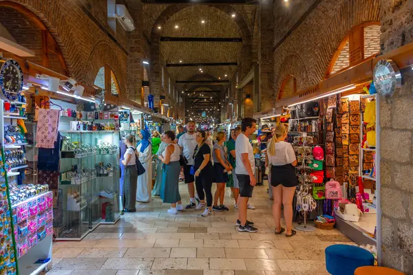 stock image Sarajevo, Bosnia and Herzegovina, July 15, 2023: Bezistan marketplace in the old town of Sarajevo, Bosnia and Herzegovina