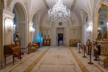 Bükreş, Romanya, 22 Ağustos 2023: Romanya 'nın Bükreş kentindeki Cotroceni Ulusal Müzesi