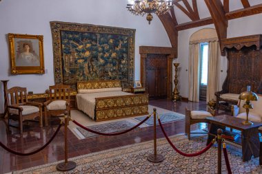 Bükreş, Romanya, 22 Ağustos 2023: Romanya 'nın Bükreş kentindeki Cotroceni Ulusal Müzesi