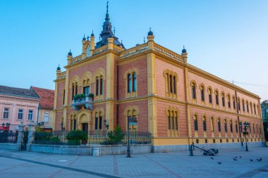 Novi Sad, Sırbistan, 24 Temmuz 2023: Sırp kenti Novi Sad 'da