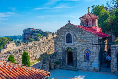 Belgrad, Sırbistan, 30 Temmuz 2023: Belgrad, Sırbistan 'daki Aziz Petka Kilisesi.