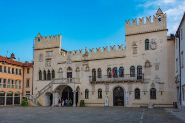 Koper, Slovenya, 23 Haziran 2023: Slovenya 'nın Koper kentinde Praetorian Sarayı