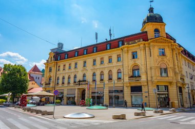 Celje, Slovenia, 26 June 2023: Town hall in Celje, Slovenia clipart