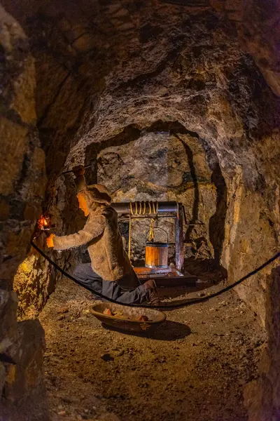 2023年6月28日 斯洛文尼亚Idrija 位于斯洛文尼亚Idrija的Anthony Shaft矿业博物馆 — 图库照片