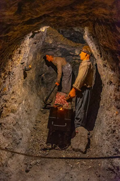 Idrija Slovenien Juni 2023 Anthony Shaft Mining Museum Idrija Slovenien — Stockfoto